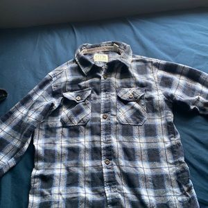 Boys’ Large 14/16 Blue Flannel Shirt